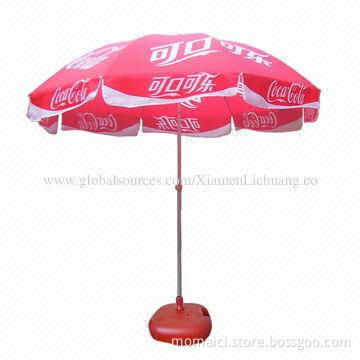 Beach umbrella with oxford fabric
